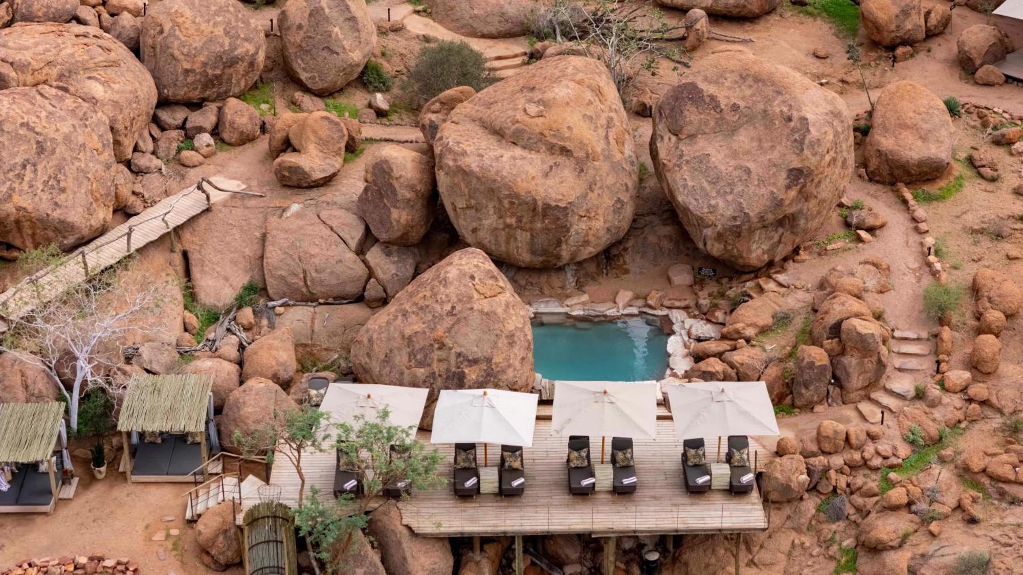 Mowani Mountain Camp Hotel Khorixas Exterior photo